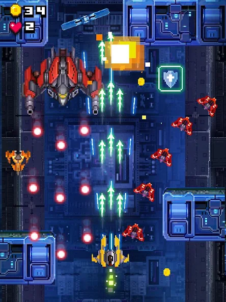 Retro Space War: Shooter Game - screenshot 10