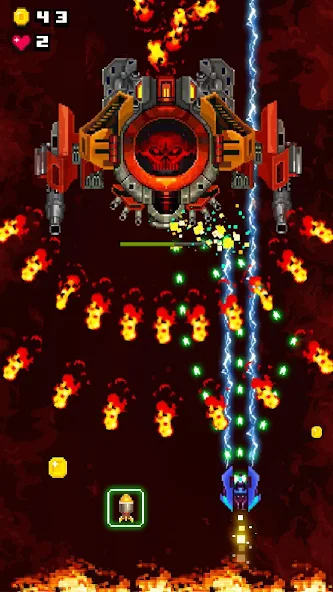 Retro Space War: Shooter Game - screenshot 2
