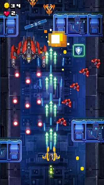 Retro Space War: Shooter Game - screenshot 5