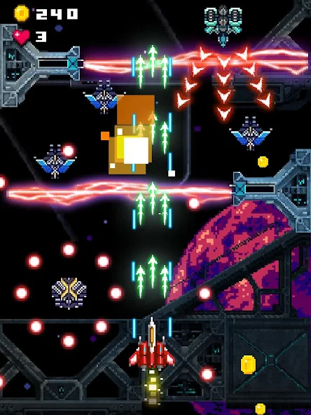 Retro Space War: Shooter Game - screenshot 8