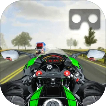 VR Traffic Bike Racer MOD APK icon