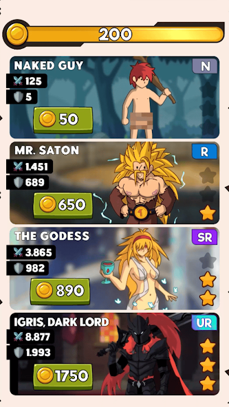 Hero Hero Clicker - screenshot 1