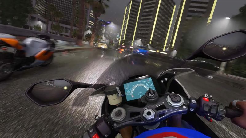 Traffic Moto Bike Rider City APK - screenshot 3