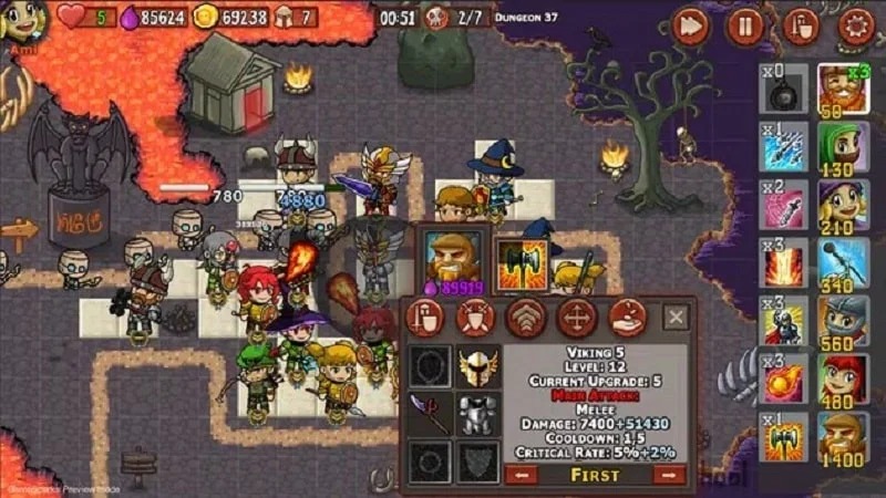 Tower Defense School 2 APK - screenshot 2
