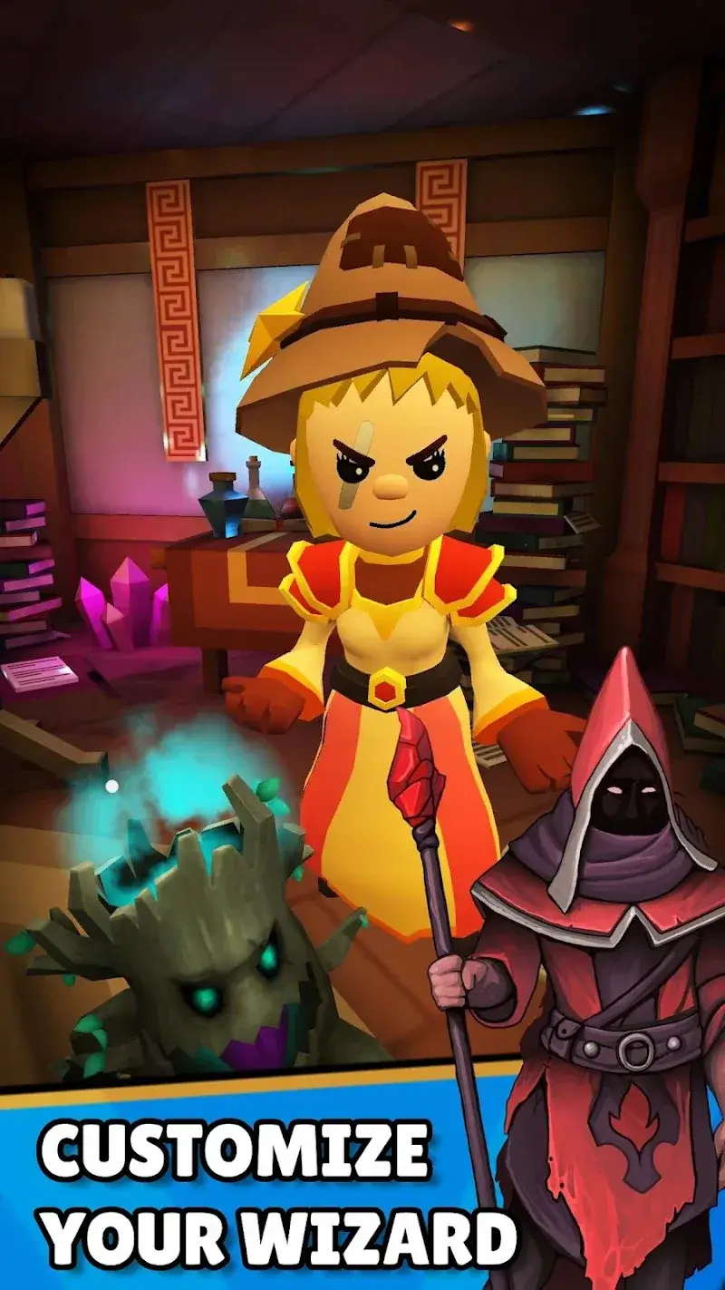 Idle Wizard Tower Defense RPG - screenshot 1