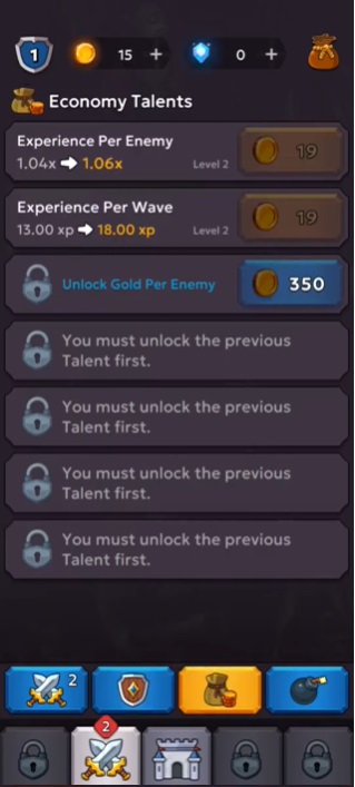 Idle Wizard Tower Defense RPG APK - screenshot 2