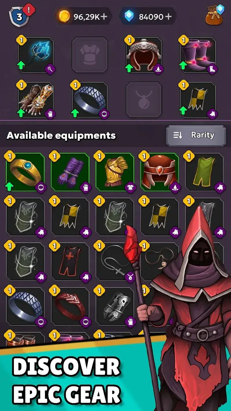 Idle Wizard Tower Defense RPG - screenshot 3