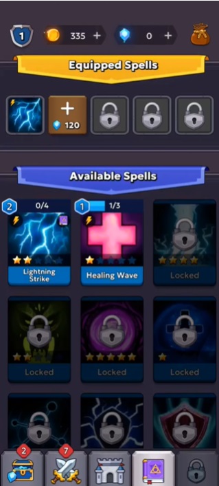 Idle Wizard Tower Defense RPG APK - screenshot 4