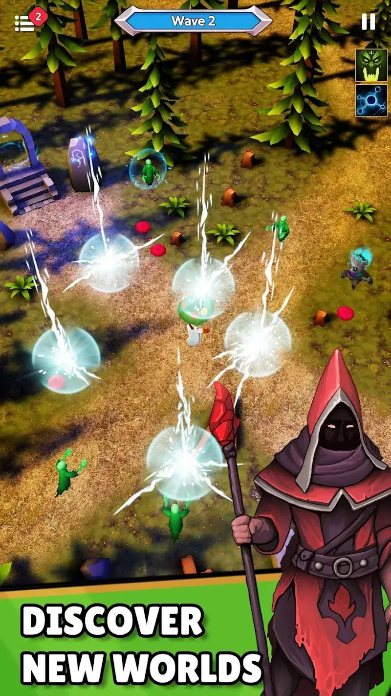 Idle Wizard Tower Defense RPG - screenshot 6