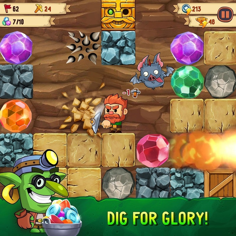 Dig Out! APK - screenshot 1