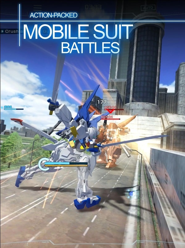 GUNDAM BREAKER MOBILE APK - screenshot 1