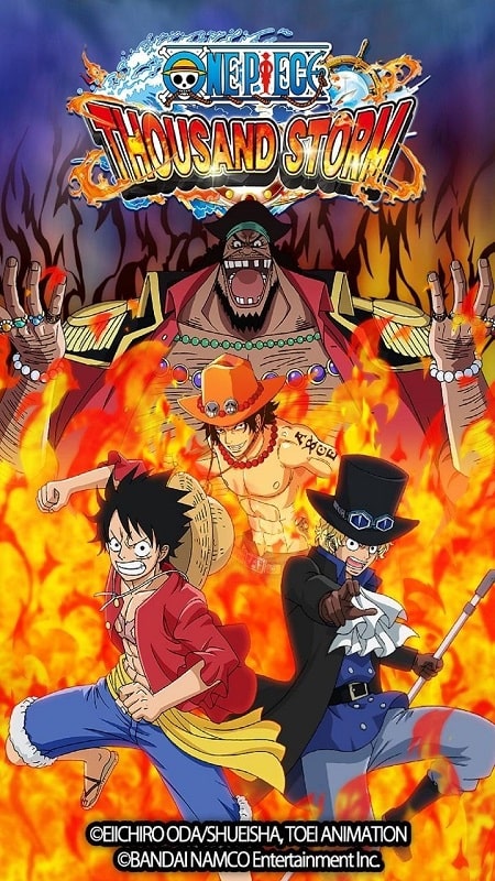 ONE PIECE Thousand Storm JP APK - screenshot 1