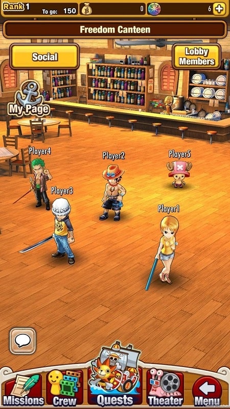 ONE PIECE Thousand Storm JP APK - screenshot 3