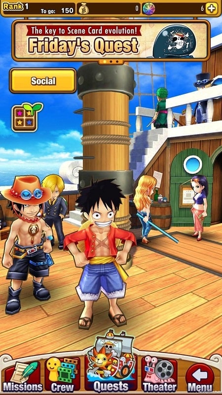 ONE PIECE Thousand Storm JP APK - screenshot 5