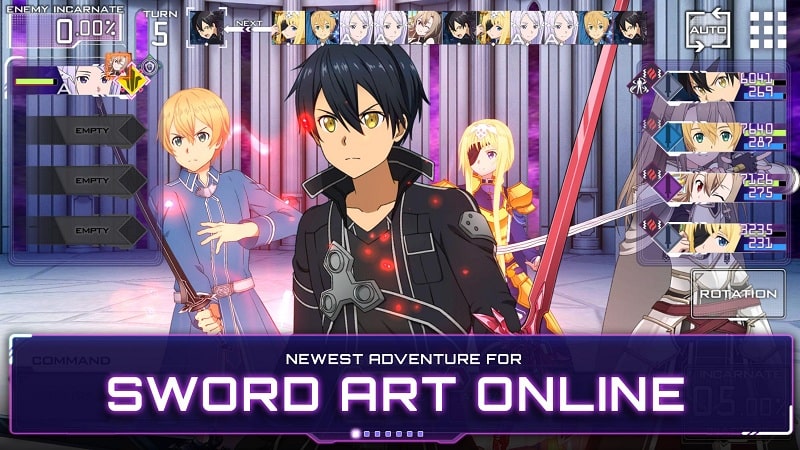 SAO Unleash Blading APK - screenshot 1