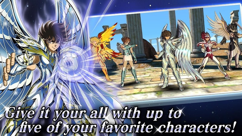 SAINT SEIYA COSMO FANTASY APK - screenshot 3