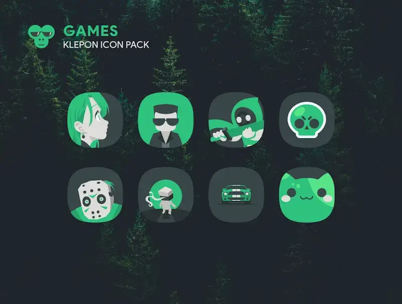 Klepon Dark Icon Pack - screenshot 2