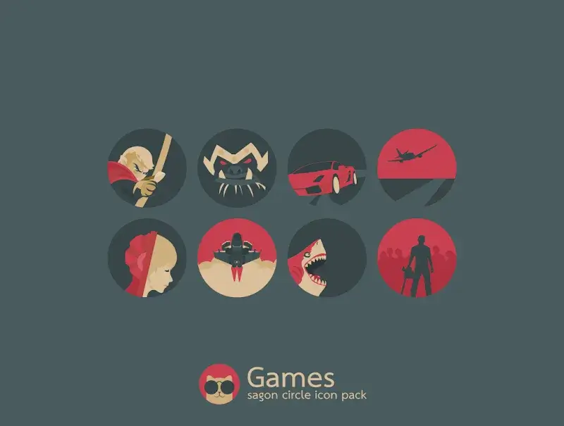 Sagon Circle Dark Icon Pack - screenshot 4