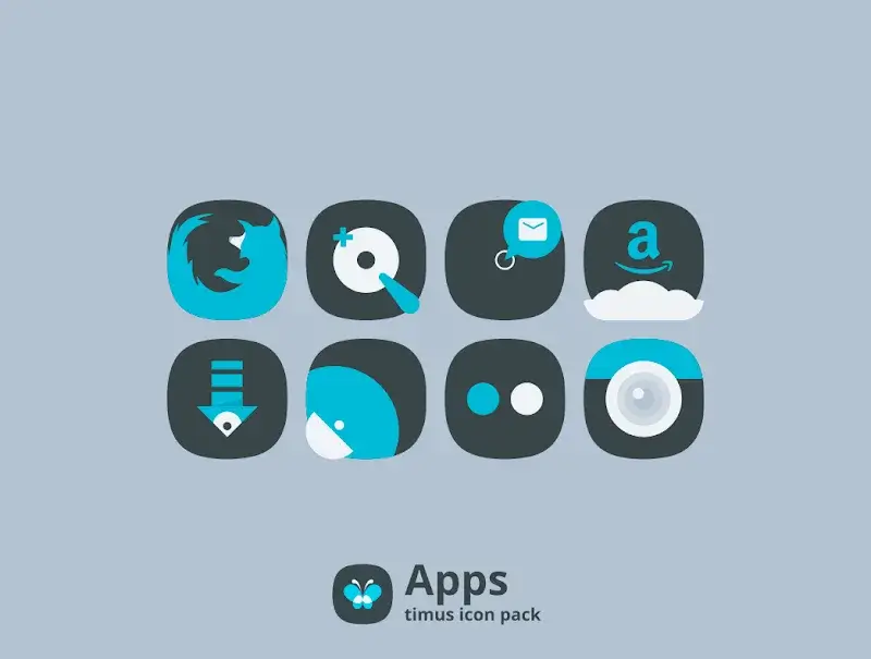 Timus Rounded Dark Icon Pack - screenshot 4