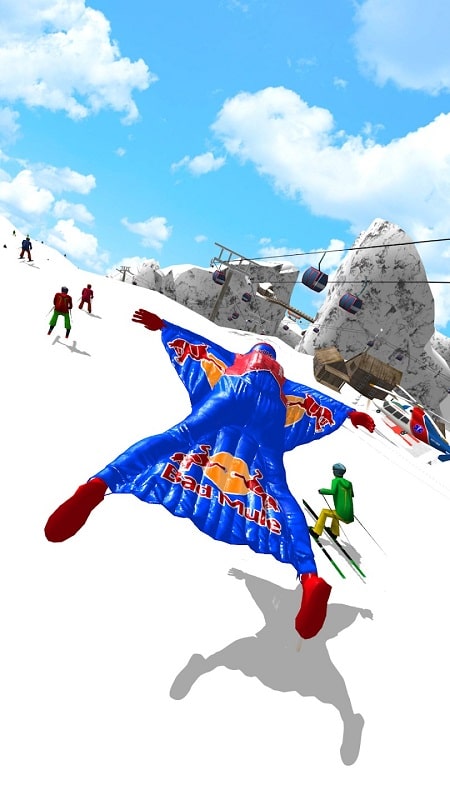 Base Jump Wing Suit Flying APK - screenshot 1