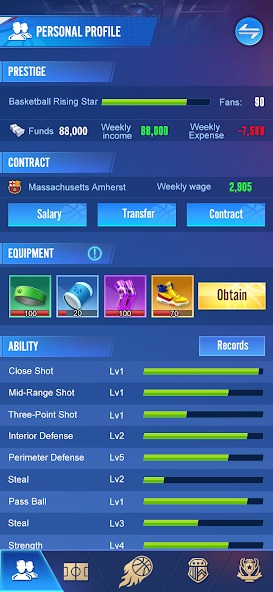 Star Rising Basketball APK - screenshot 3