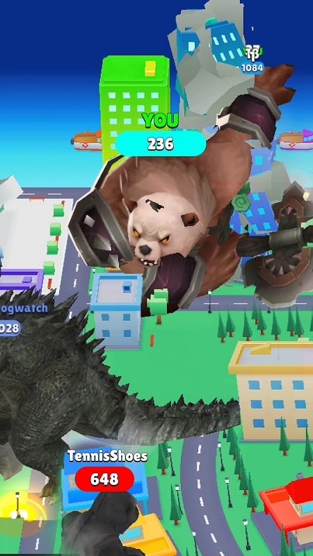 Crazy Kaiju 3D APK - screenshot 1