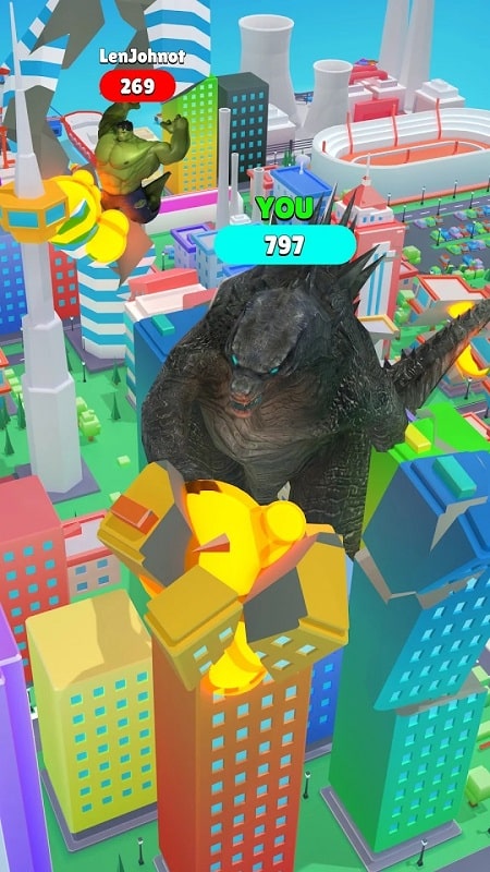 Crazy Kaiju 3D APK - screenshot 6