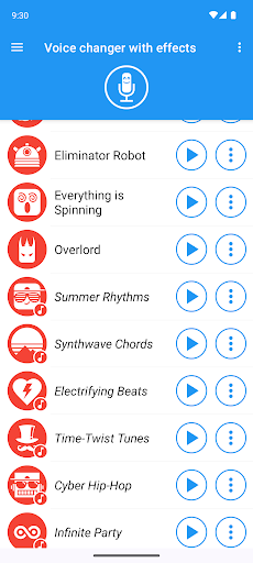 Voice changer with effects - screenshot 4