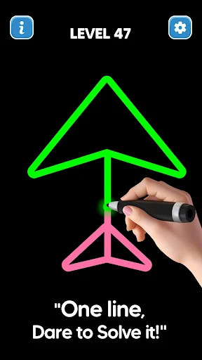 Line Drawing No Lift Puzzle APK 0.4.0 - screenshot 2