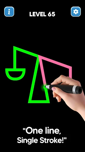 Line Drawing No Lift Puzzle APK 0.4.0 - screenshot 4