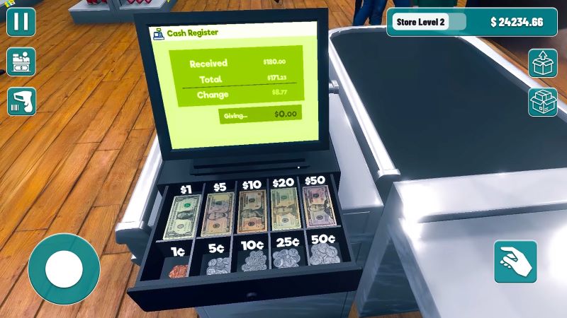 Supermarket Cashier Manager APK - screenshot 2
