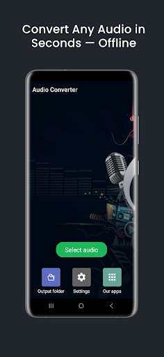 Audio Converter (MP3 AAC OPUS) - screenshot 1