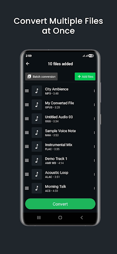 Audio Converter (MP3 AAC OPUS) - screenshot 3