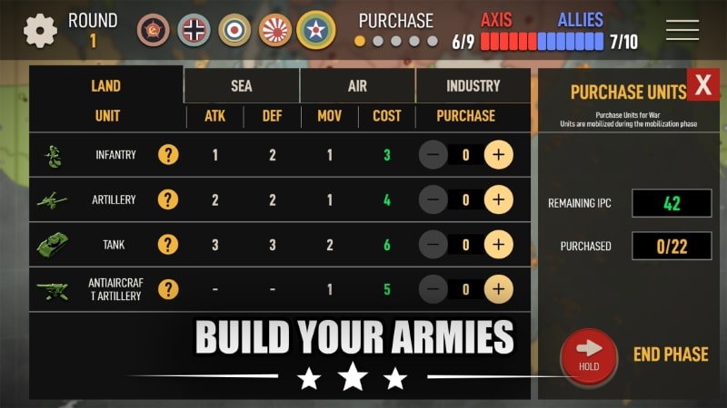 Axis &amp; Allies 1942 APK - screenshot 2