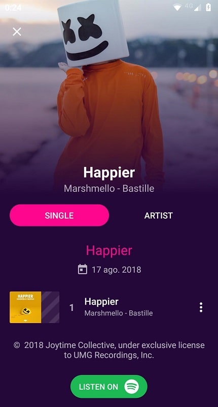 Music Recognition APK - screenshot 4