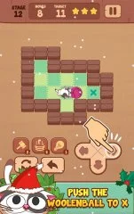 Sokoban Sweet Roll Of Wool - Push Maze Puzzle - screenshot 2