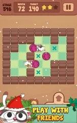 Sokoban Sweet Roll Of Wool - Push Maze Puzzle - screenshot 3