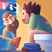 Idle Toilet Tycoon - app icon