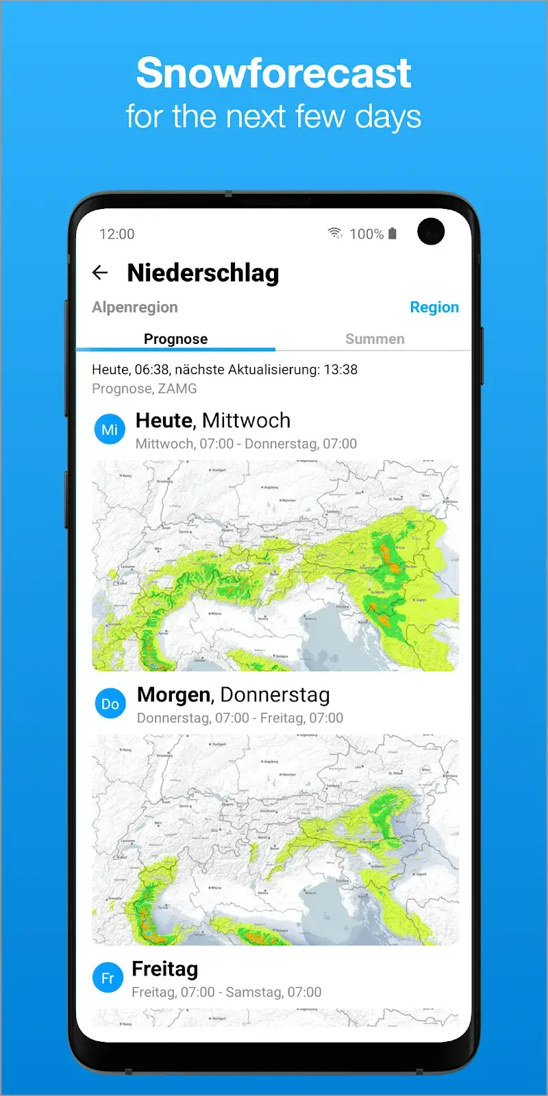 bergfex Ski, Snow & Weather - screenshot 3