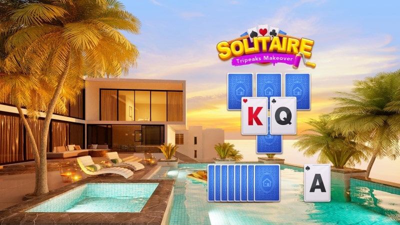 Solitaire Tripeaks Makeover APK - screenshot 1