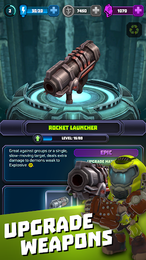 Mighty DOOM 1.13.1 APK + MOD [MenuGodMove SpeedOne Hit] - screenshot 6