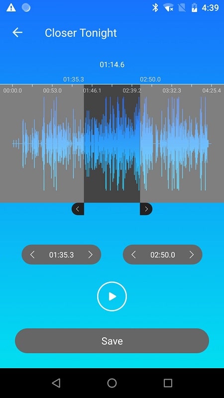 MP3 Cutter &amp; Ringtone Maker APK - screenshot 2