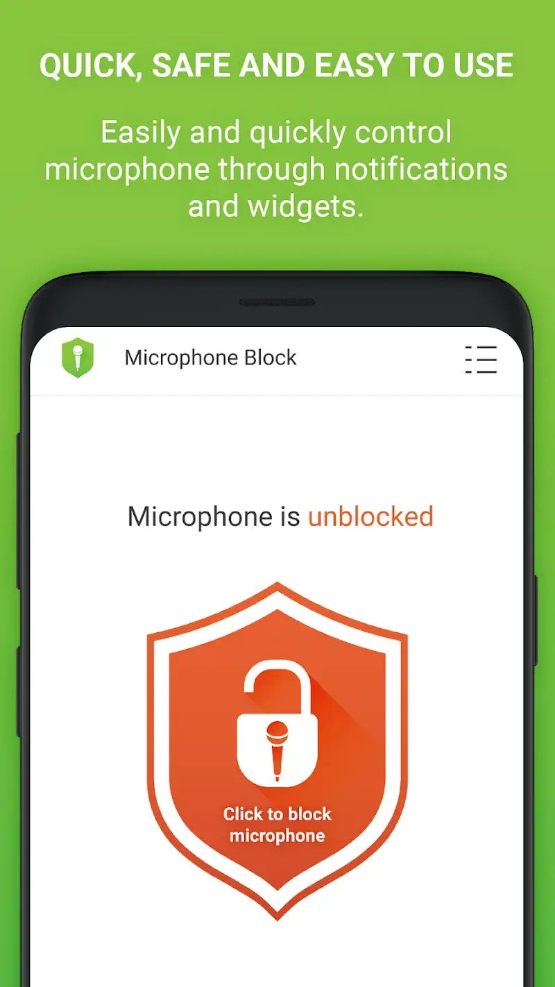 Microphone Blocker - Anti Spy - screenshot 3