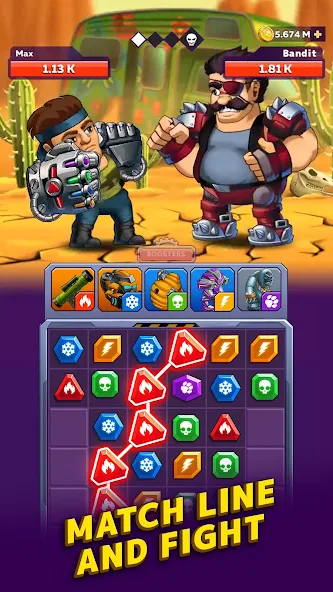 Battle Lines: Puzzle Fighter - screenshot 13