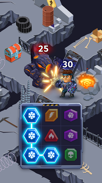 Battle Lines: Puzzle Fighter - screenshot 2