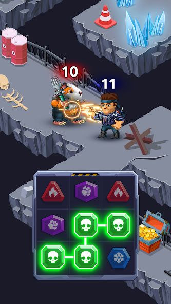 Battle Lines: Puzzle Fighter - screenshot 3
