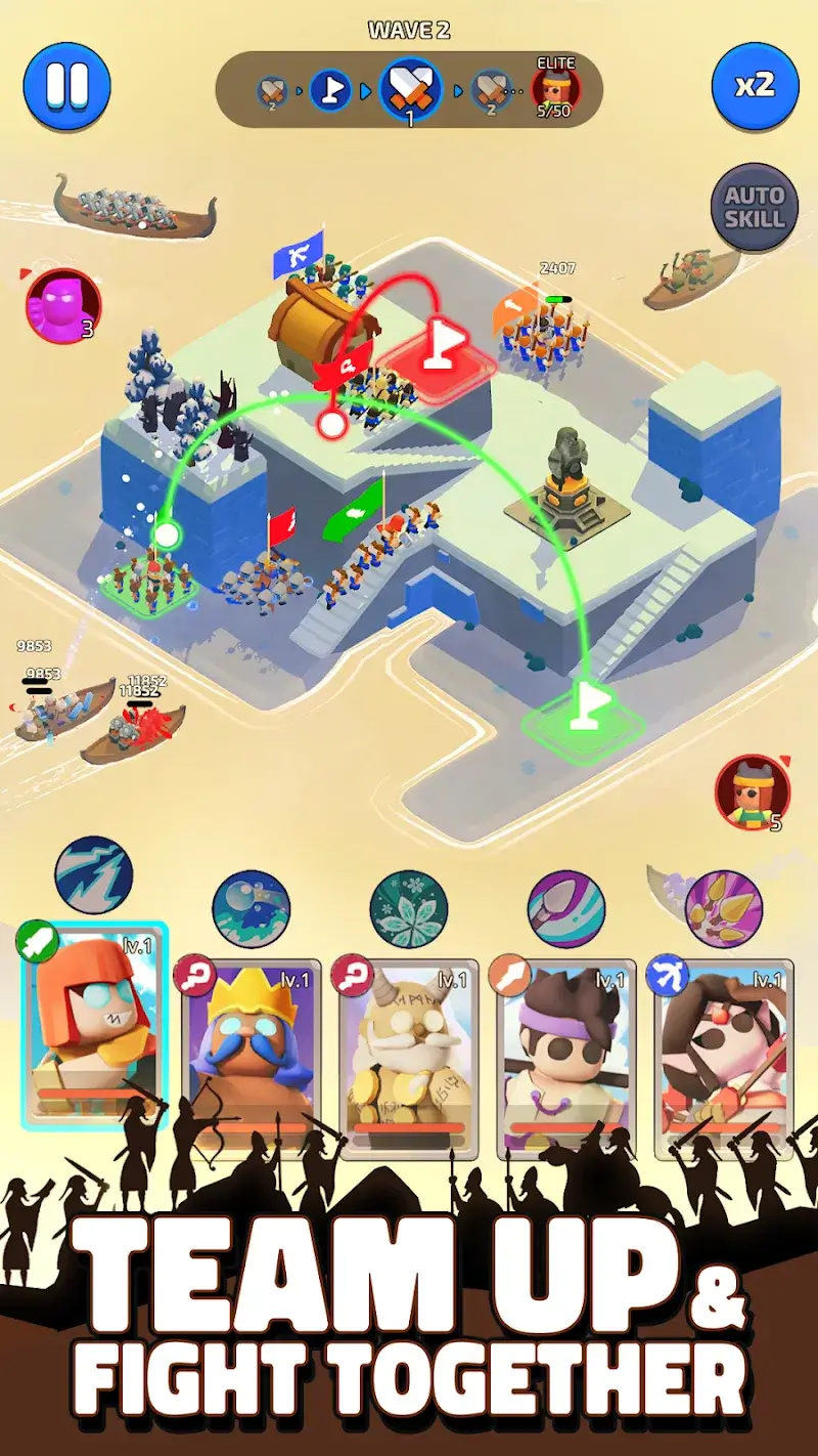 North War Island Defense 3D - screenshot 4