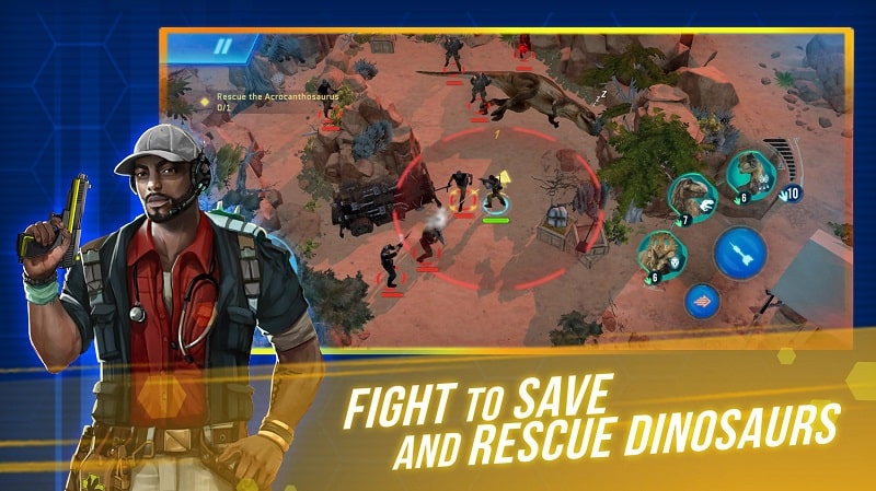 Jurassic World Primal Ops APK - screenshot 2