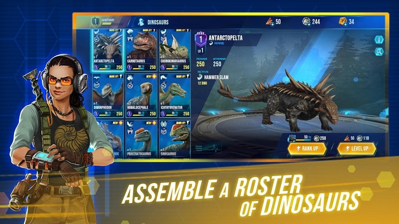 Jurassic World Primal Ops APK - screenshot 3