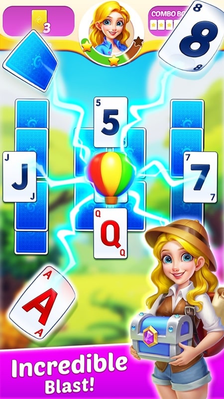 Solitaire Tripeaks Diary APK - screenshot 3